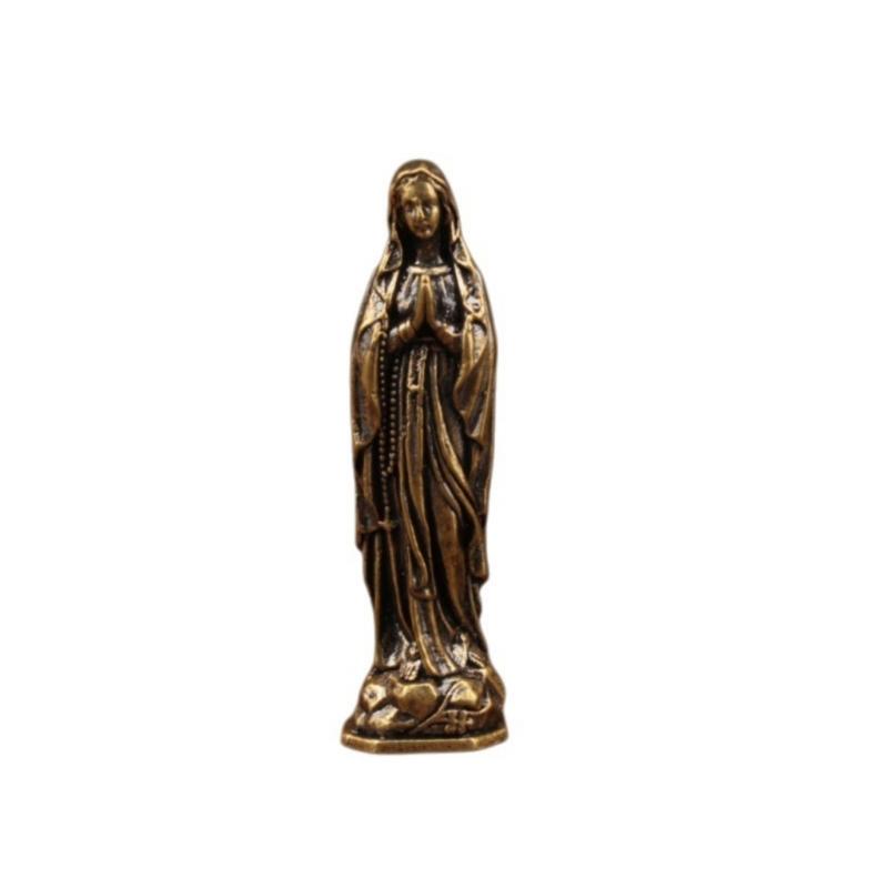 Virgins Marys Statue,Christian Jesuses Figurine Catholic Gift Religious Statue Sculpture Ornament for Office Home Decors