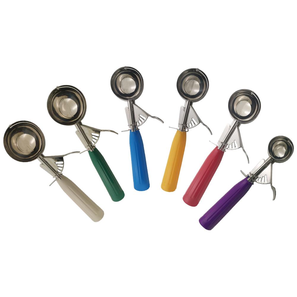 Stainless Steel Ice Cream Ball Scoop Multipropose Ice Cream Scoop Rust-proof Ice Cream Digger for Cookie Ice Cream