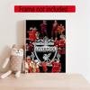Liverpool 5D Round Diamond Painting Kit Diamond Embroidery Painting Rhinestones Mosaic Frameless Handwork Decoration Arts