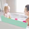 Splash Guard with 11 Suction Cups Bathtub SplashGuard Play Shelf with 3°Drainage Slope Doll Tray Caddy Holder Storage for Kids
