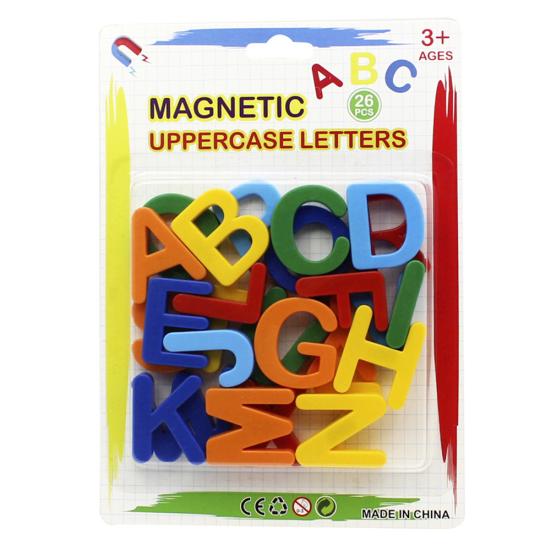 Magnetic Colorful English Alphabet Number Shape Puzzles Educational Kids Toy