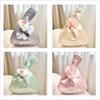 Flower Pendant Lunch Bag Cosmetic Bag New Chinese Shopping Knot Wrist Bag Small Item Pouch Cheongsam Accessories