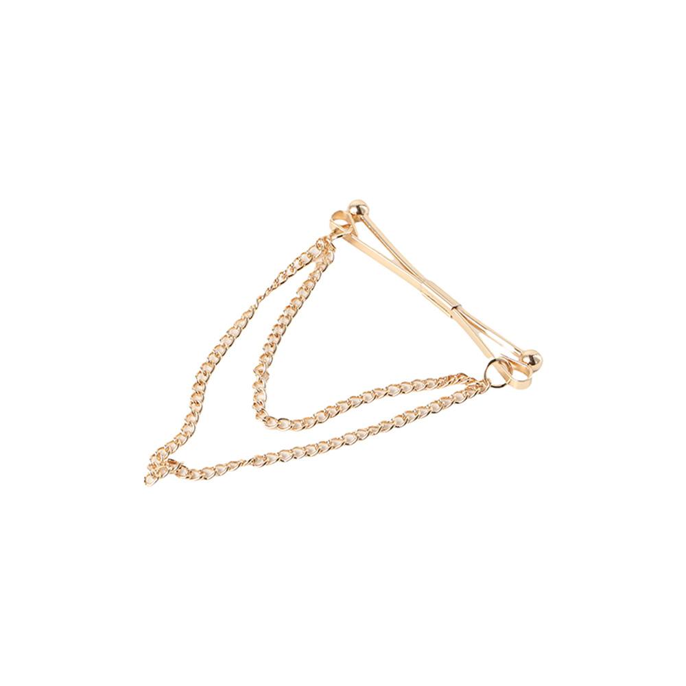 Clothing Cross Pendent Tassel Tie Clip Men Collar Clip Women Collar Bar Neckwear Accessories