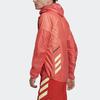 Adidas Reflective Windproof Logo Jacket With Hood Men Jackets Amber H11744