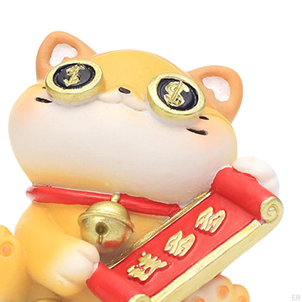 Charming Cat Sculpture for Home And Office Decor