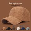ZHENYUEQI Autumn/Winter Corduroy Baseball Cap