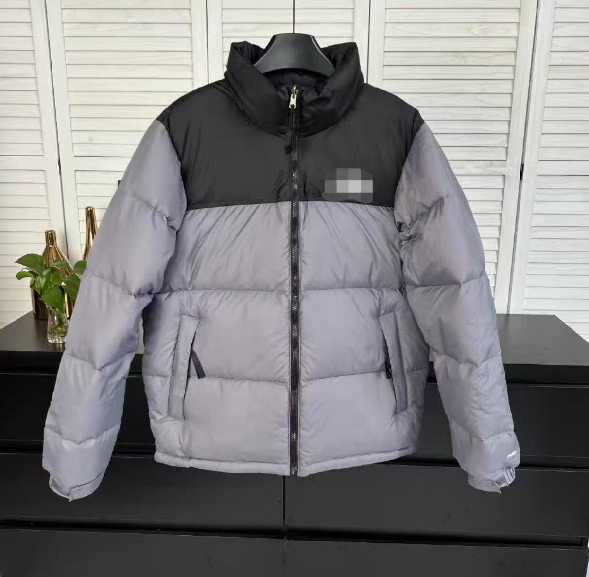 

Unisex 1996 Stand Collar White Duck Down Jacket - Warm Classic Hooded Outerwear L