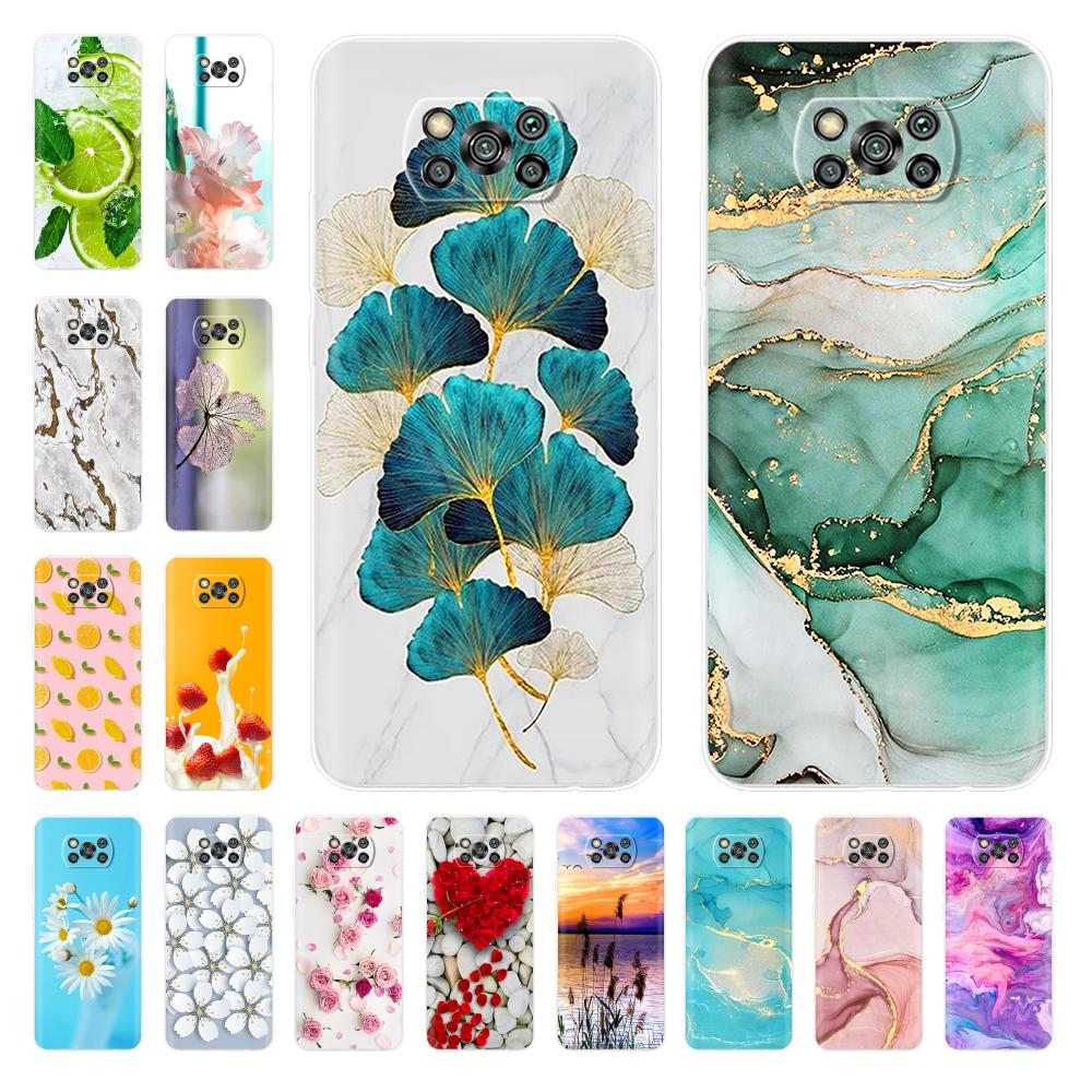 For Poco X3 NFC Case Cartoon Painted Cover For Poco X3 Pro Silicone Soft TPU Phone Case For Xiaomi Poco X3 NFC Pocox3 Pro Fundas
