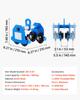 VEVOR Manual Trolley, 0.5 Ton Load Capacity, Push Beam Trolley with Dual Wheels, Adjustable for I-Beam Flange Width 53 mm to 140 mm
