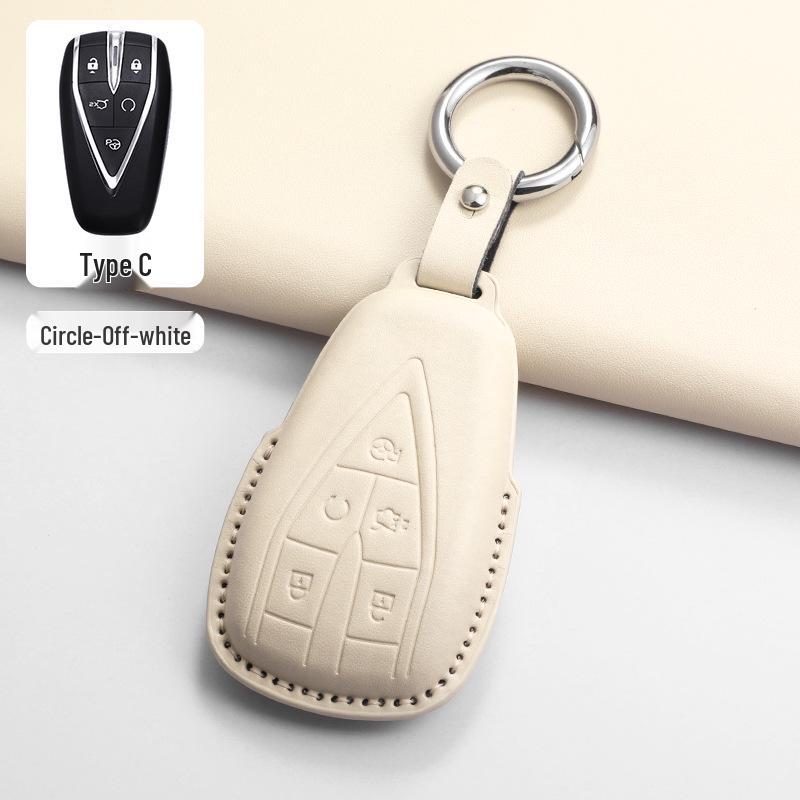 Changan CS75Plus/CS55Plus, Yidong, Oshan X5/Z6 Car Key Cover (Black)