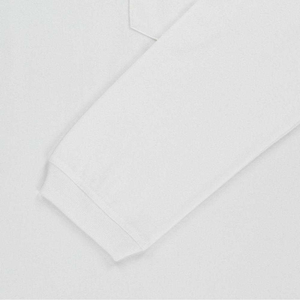 The North Face Nt7tr50k White Label Pocket Long Sleeve Round Tee Off White