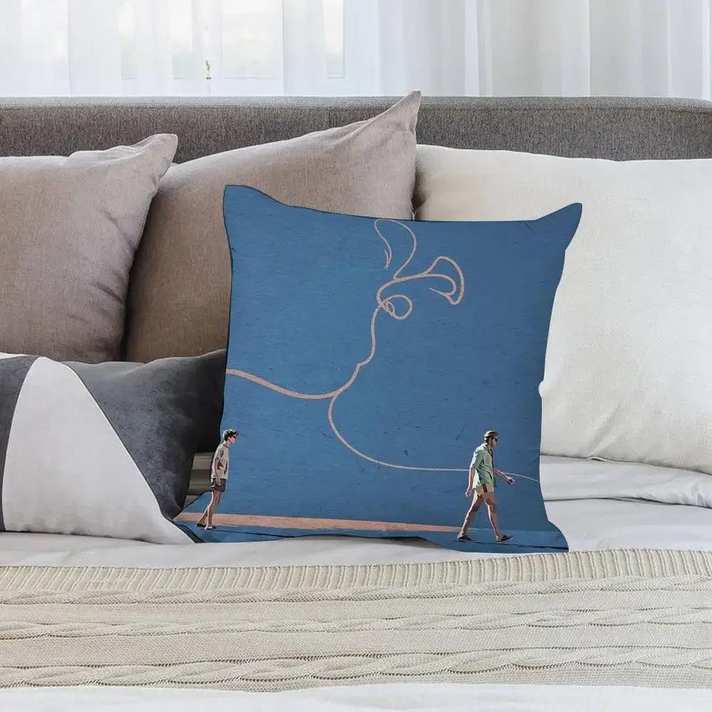 Gay Call Me Your Name Pillow Case Short Plush Double-sided Print Square Throw Pillow Covers Sofa Home Cushion Decor