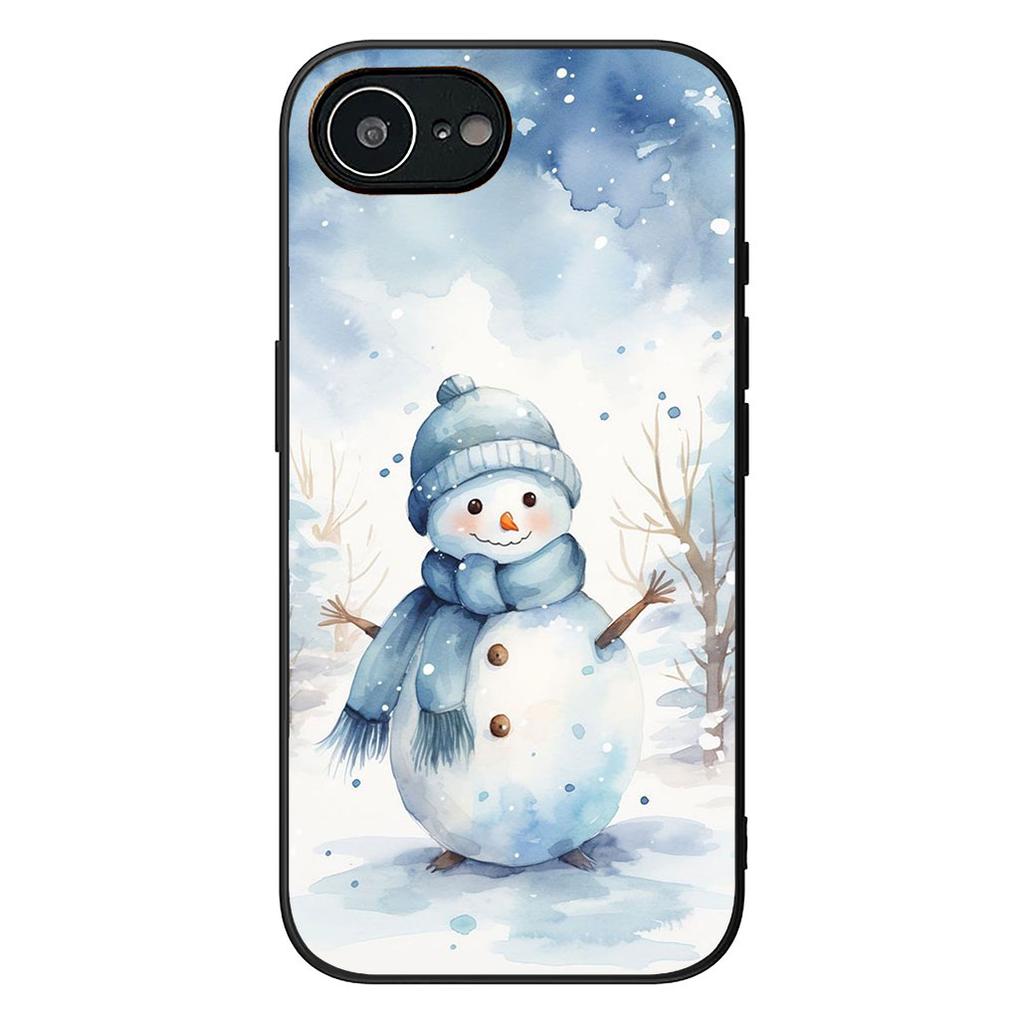 Snowman Merry Christmas Snow Tree Deer Gift Cover for Samsung Galaxy S25 Edge S24 S23 FE Plus Ultra A16 A15 A55 A57 5G Case