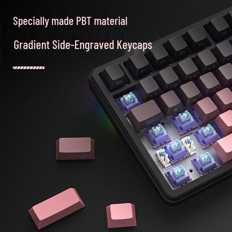 Langtu Tri-Mode Customizable Mechanical Gaming Keyboard