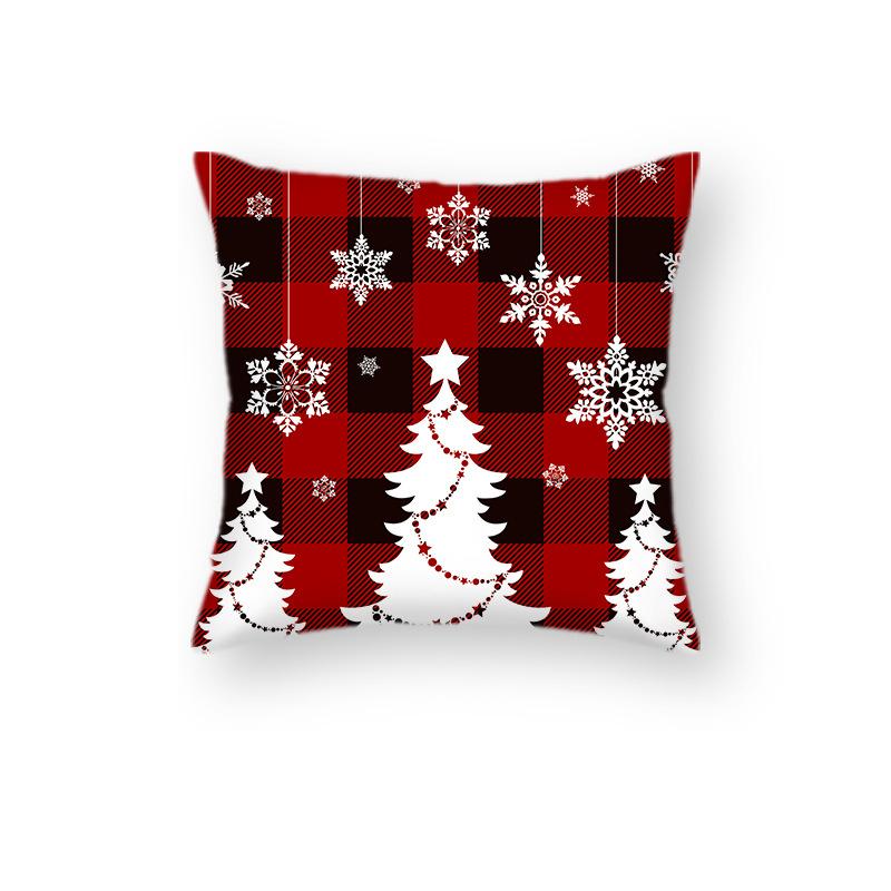 Nordic New Year Christmas Sofa Pillow Ins Cushion Pillow Case Festive Decoration Sofa Living Room Pillow Case