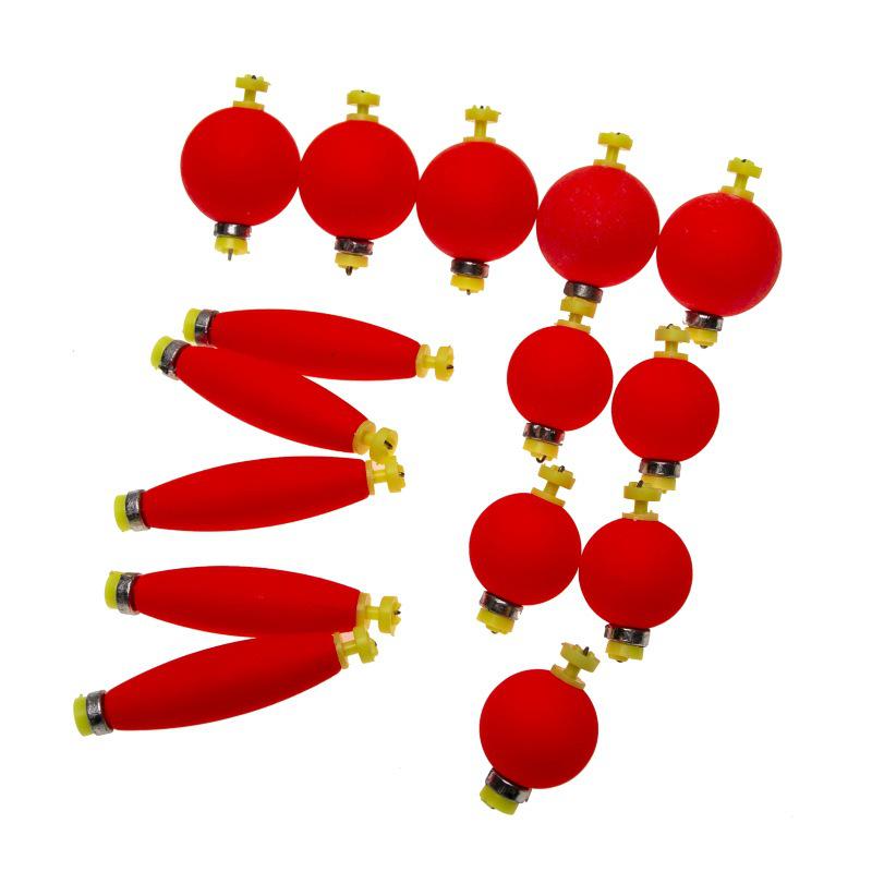 Heavy Load Red EPS Foam Sea Fishing Float with Quick Release Spring, Long Cast Design