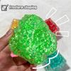 Shapable Cube Squeeze Toy Decompression Sensory Toy Portable Textured Cube Stress Relief Moldable Bead Filled Cube