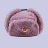 Fashion Wild Winter Warm Hat Soviet Badge Lei Feng Hat Windproof Waterproof Men and Women Outdoor Hat Thick Earmuffs Warm Hats