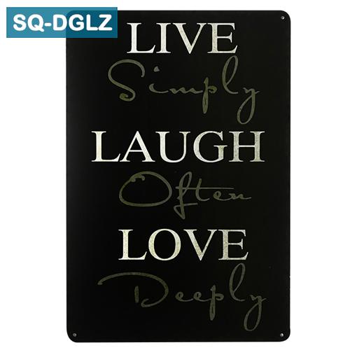 [SQ-DGLZ] Heißer NEW YORK Metall Zeichen Retro Shop Wand Dekor Vintage Metall Handwerk Wohnkultur Malerei Plaques Kunst Poster