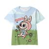Personalized Cute Cartoon Anime Image 3D Digital Printing Summer Tops Fashion Breathable Children's Short T-shirt