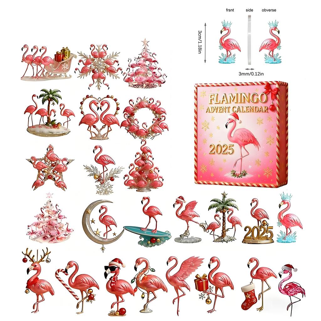 Nedtellingskalenderen inkluderer 24 gaver, nedtellingskalender og overraskelsesgave