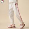 Hello Kitty Girls' Sweatpants Spring and Autumn 2024 New Long Pants for Older Children Jogger Pants Children's Pants