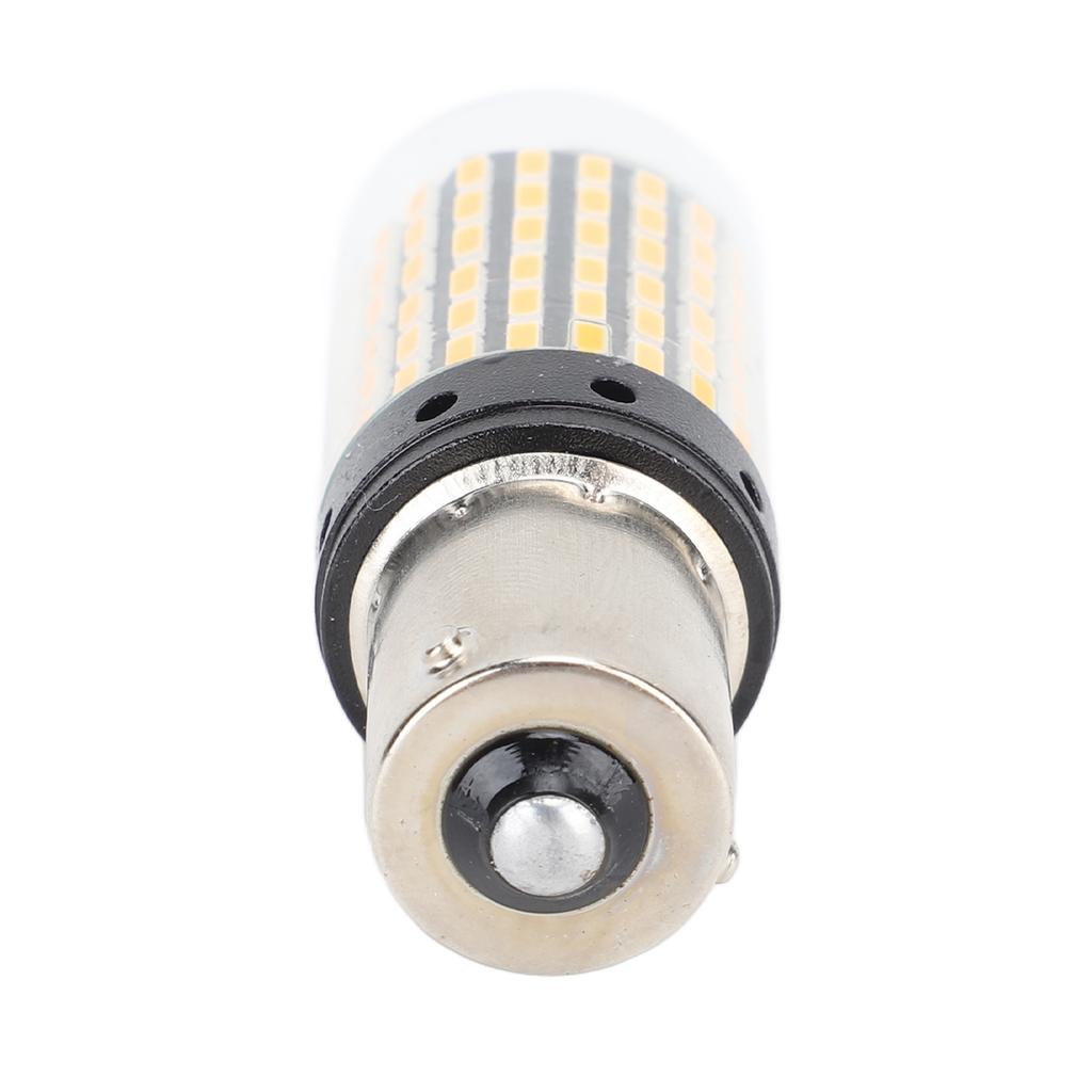 2 Pcs Car LED Brake Light Bulb Yellow 1156 Anti Strobe Super Bright Turn Signal Lamp Replacement Bulb