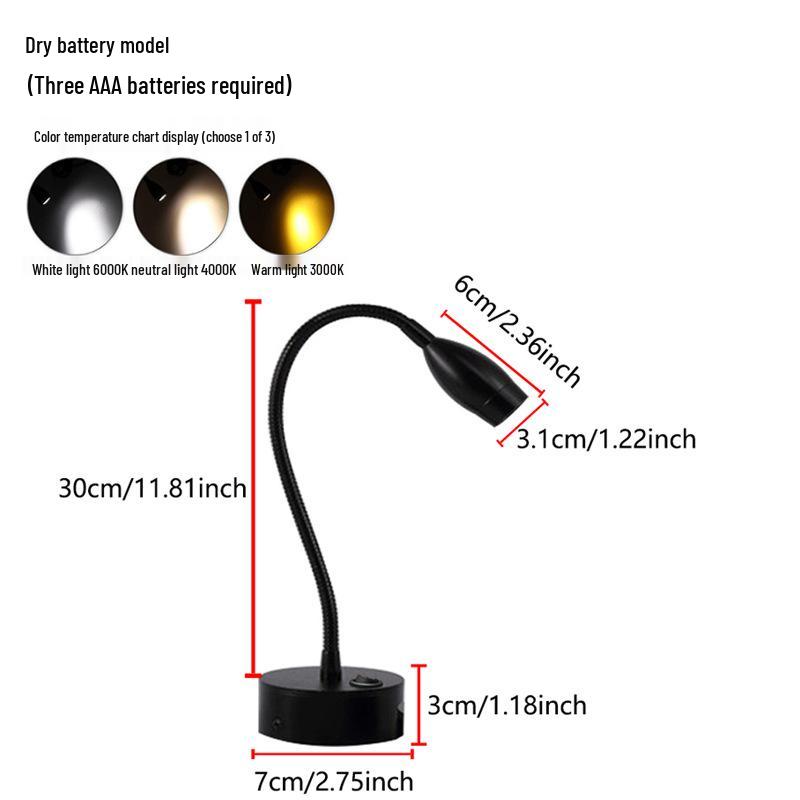 Wireless Jewelry Display Spotlight with Battery