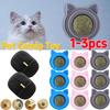 1-3pcs Pet Catnip Toys Wall Ball Licking Snacks Safety Healthy Rotatable Lick Ball Toys Teeth Cleaning for Cats of All Breeds