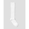 [8 Seconds] Wide Ribbed Ribbon Knee Socks White (3562KTAMB1)