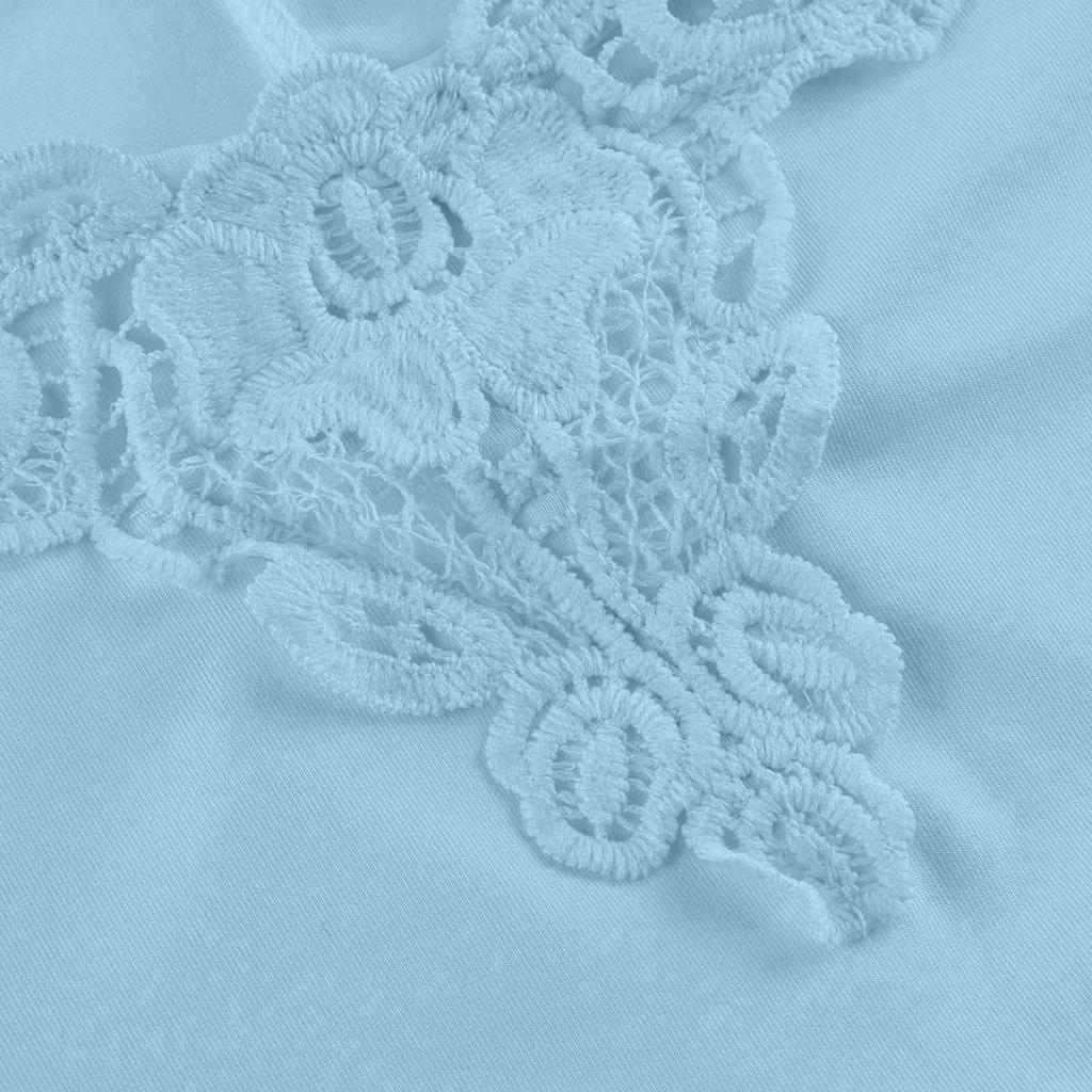 Damen-T-Shirts mit kalter Schulter, modisch, lässig, Spitze, Langarm, V-Ausschnitt, lockere Passform, Tunika, T-Shirt, sexy Blusen