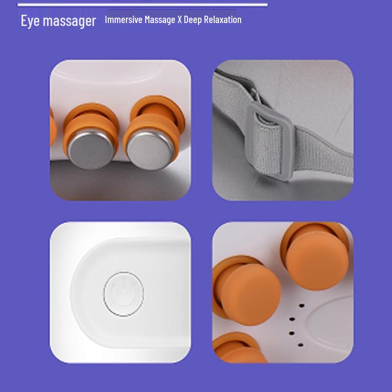 Aikexiong Bluetooth Eye Massager with Hot Compress