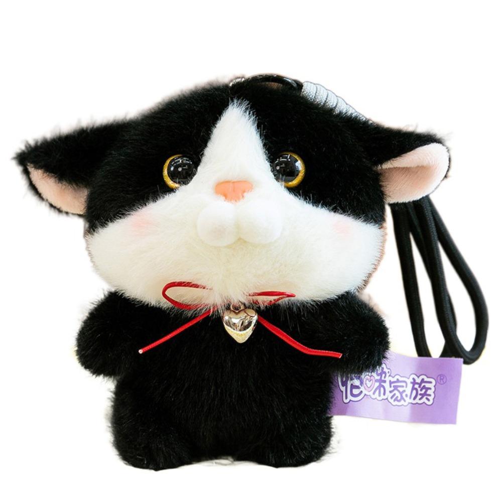 

Пушистый кулон в виде кошки, плюшевая игрушка в виде животного кошки, брелок, кукла-котенок, брелок, дни рождения style 5