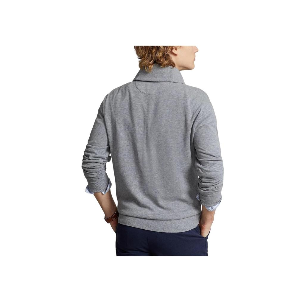 Polo Ralph Lauren Logo Embroidered Pullover Long Sleeve Knit Sweater Men Sweater 710877989-003