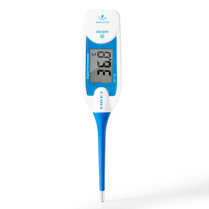 CE Approved Flexible Household Tip Pen Type Lcd Display Waterproof Clinical Digital Thermometer for Baby Adult Plastic