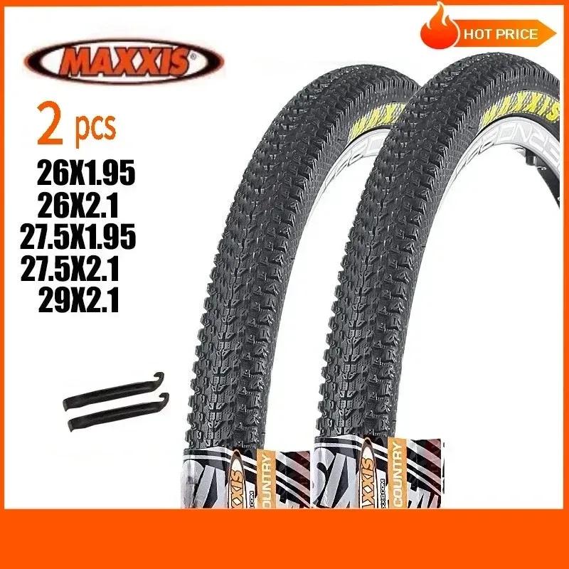 2pz MAXXIS Pneumatico per Mountain Bike MTB Pneumatici con Anima Metallica 26x1.95 26x2.1 27.5x1.75 27.5x1.95 26x2.1 27.5x2.1 29x2.1 Diverse Misure