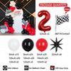 152Pcs Race Car Theme Balloon Garland Arch Kit Red Black White Latex Balloons Boy's Birthday Party Baby Shower Decoration Gift
