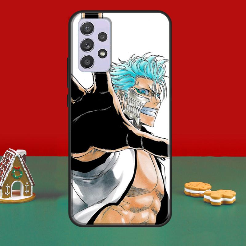 

Чехол с изображением аниме «Гриммджоу Jaegerjaquez Bleach» для Samsung A51 A71 A50 A70 A41 A31 A11 A10 A52S A21S A12 A22 A32 A42 A52 A72 Samsung A72