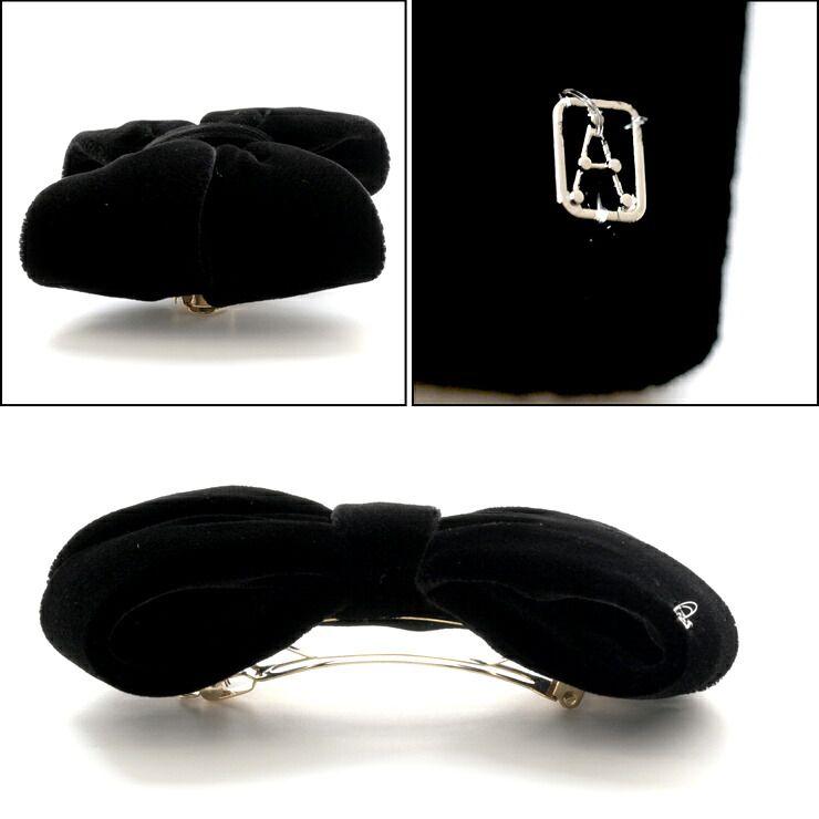 Used ALEXANDRE DE PARIS Velor Ribbon Barrette TA8-17984 Hair Clip Hair Clip Brand Handmade Hair Accessory