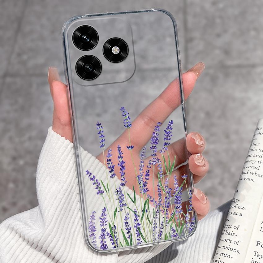 Für Honor X5c Plus X6a X7a X8a 10i 20 20i 50 Pro Lite Hülle Schwarz Kleine Liebesherz-Muster Weich Ultra Dünn TPU Anti-Rutsch Schale Für Honor Handyhüllen
