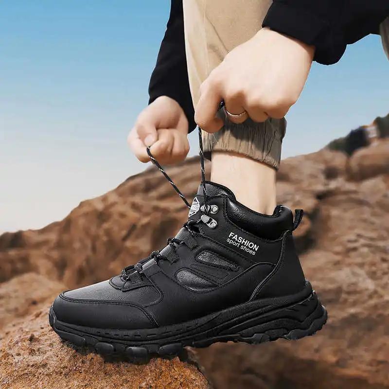 Mode Halkfria Slip On Vita Sneakers För Skateboarding Vita Tennis Herr Mockasin Herrskor Sport Sport-fritid Sneackers