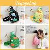Fun And Charming Dinosaur Print Crossbody Bag For Kids Made Of Breathable Nylon