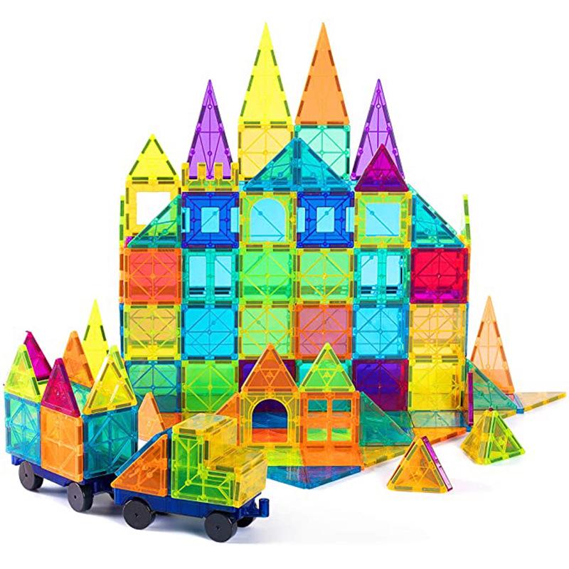 120-Piece Strong Magnetic Building Blocks Educational Toys for Kids