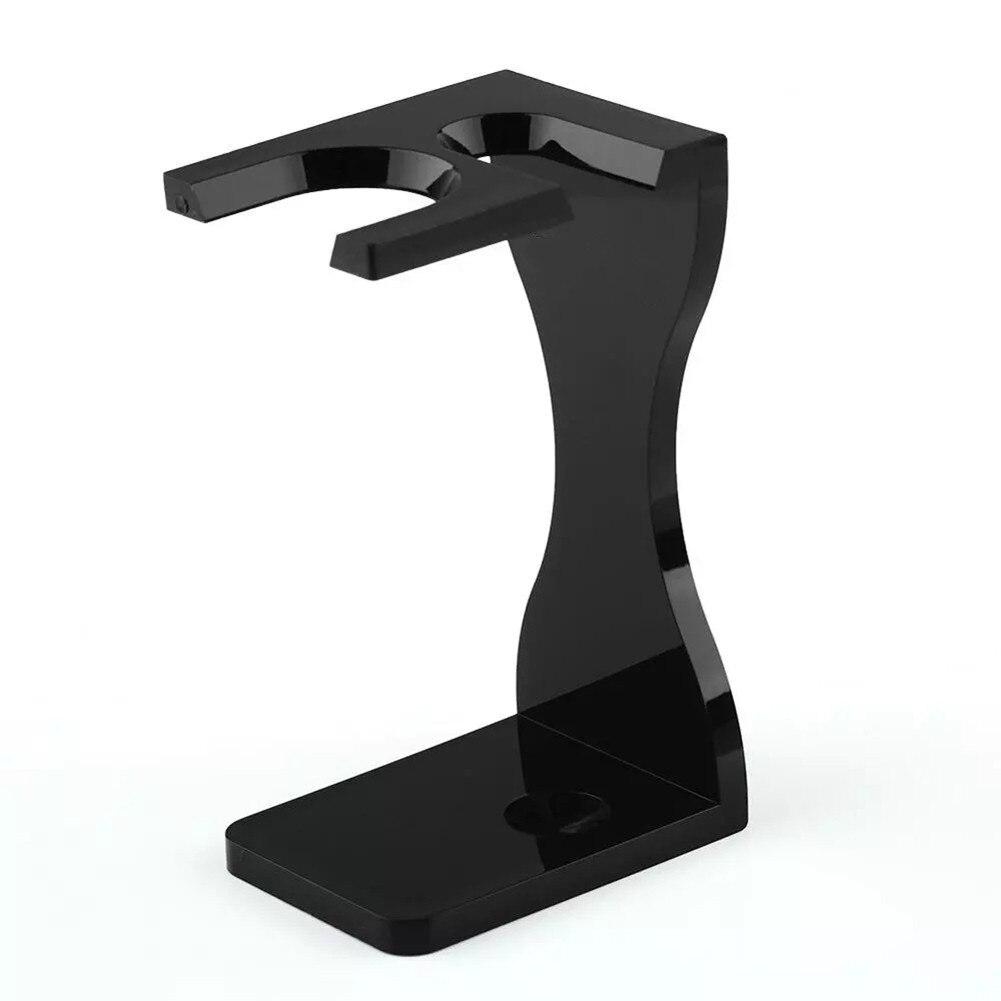 3 In 1 Shaving Brush Set with Acrylic Stand Stainless Steel Bowl Beard Grooming Kit for Men