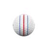 Callaway ERC SOFT 25 TRIPLE TRACK Golf Balls, 1 Dozen (12 Balls), 3-Piece Construction, Triple Track, White