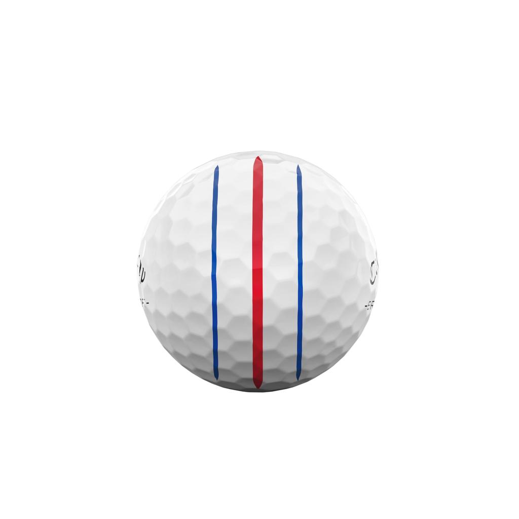 Callaway ERC SOFT 25 TRIPLE TRACK Golf Balls, 1 Dozen (12 Balls), 3-Piece Construction, Triple Track, White