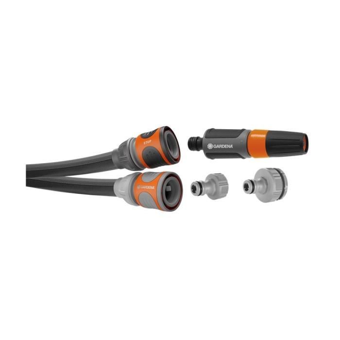 Kit tuyau Liano™Life 30m - GARDENA - Résistance à la pression : 22 bar - Longueur : 30 m Ø int. 13 mm