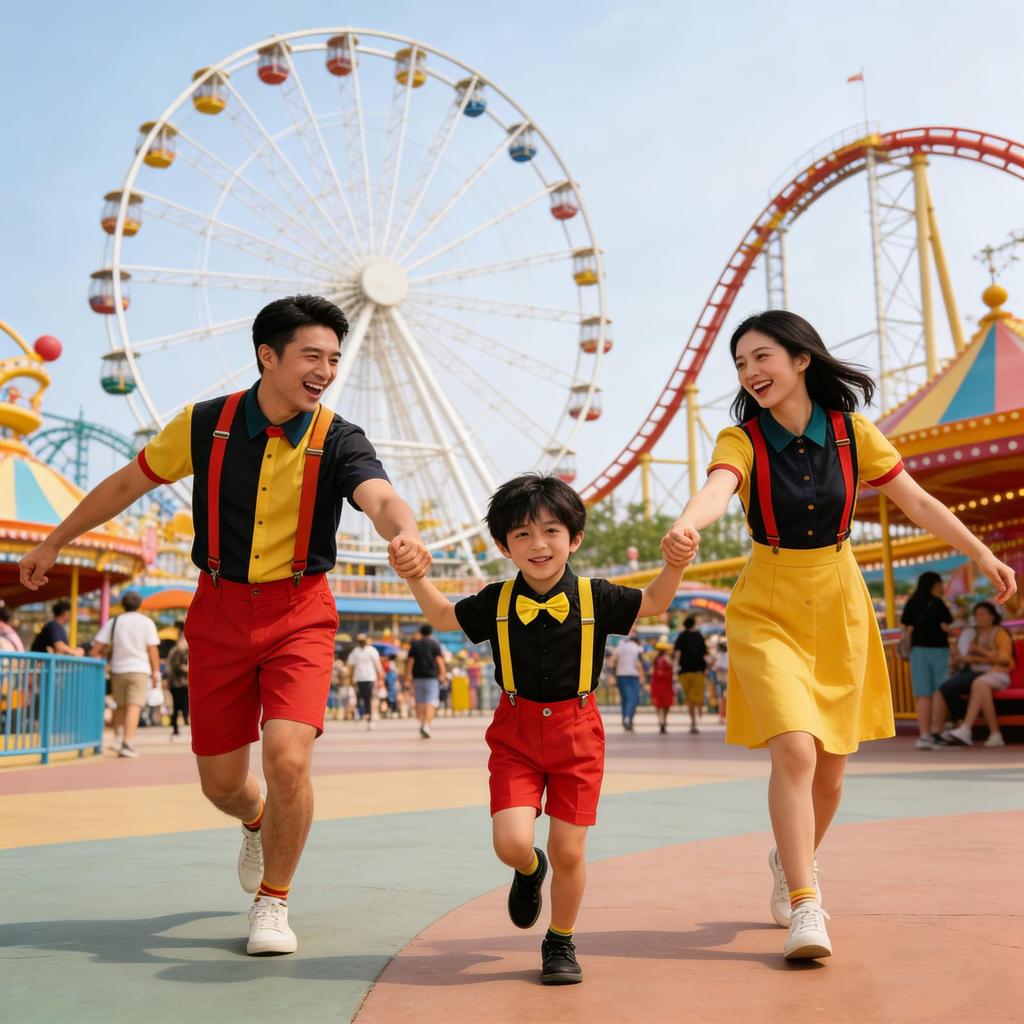 HTPARY Mouse Costume Includes and Bow Perfect for or as a Gift for Amusement Parks Kids' 3-Piece Set, Shirt, Pants, Tie, Halloween, Christmas,