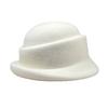 High-quality wool woolen light luxury retro top hat women's autumn and winter warm versatile washbasin hat solid color beret