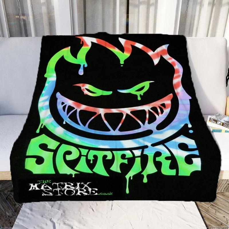 Print Spitfire Kobereček na hodit Jógová podložka Ložnice Obývací pokoj Koupelna Dekorativní podlahová rohož Bytový textil Dárek k narozeninám